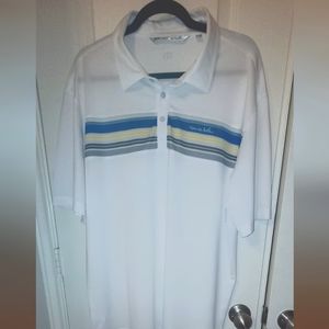 Travis Mathew white polo